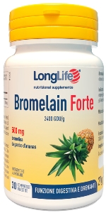 LONGLIFE BROMELAIN FORTE 30CPR