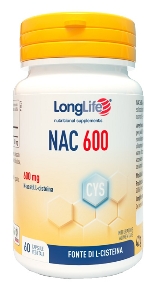 LONGLIFE NAC 600MG 60CPS