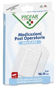 PROFAR MED POSTOP 10X15CM 4PZ