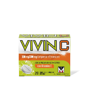 VIVIN C 20CPR EFFERVESCENTI 330MG+200MG