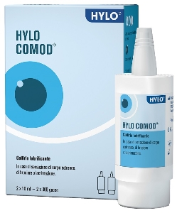 HYLO COMOD GOCCE OCUL 2X10ML