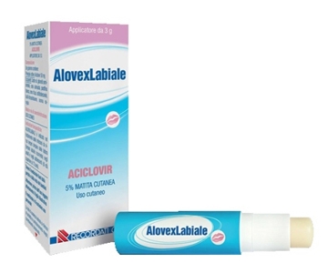 ALOVEX LABIALE MATITA CUTANEA 3G 5%