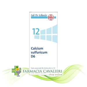 SALE DR. SCHUSSLER N.12 CALCIUM SULFURICUM D6