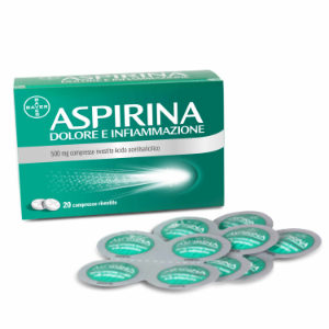 ASPIRINA DOLORE INFIAMMAZIONE 20CPR 500MG