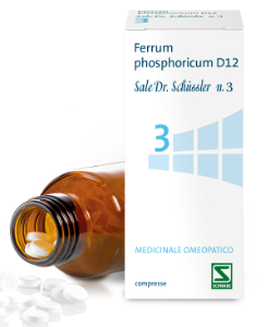 SALE N.3 - FERRUM PHOSPHORICUM D12 - SALI DI SCHUSSLER