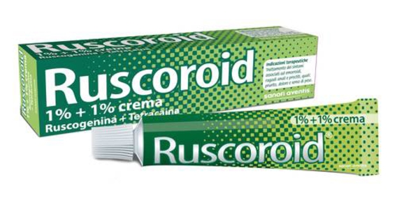 RUSCOROID RETTALE CREMA 40G 1%+1%