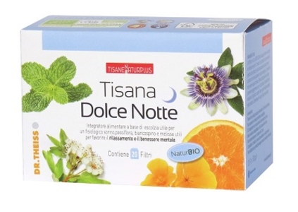 TISANA DOLCE NOTTE DR.THEISS 20 FILTRI ARANCIA