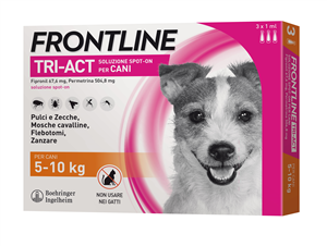 FRONTLINE TRI-ACT 5-10kg 3PIP 1ML
