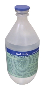 SODIO CLORURO SALF*0,9%500MLPP